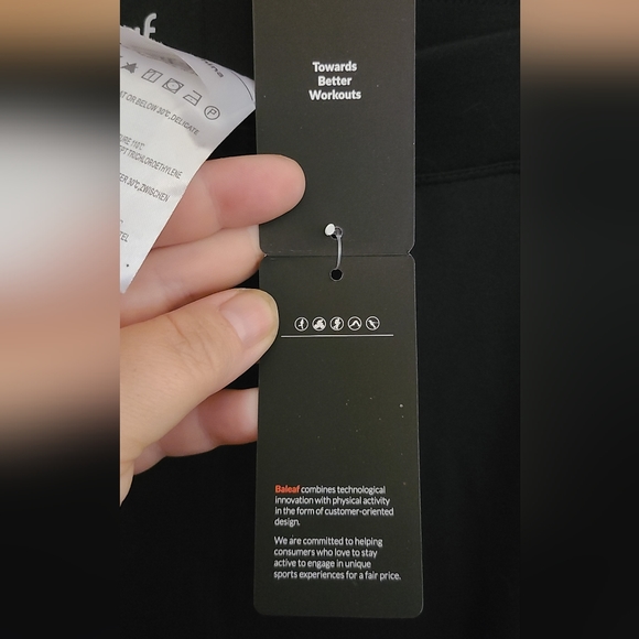 New Baleaf workleisure black pants XL - Picture 5 of 5